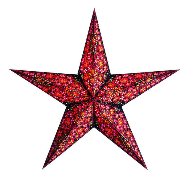 Starlightz Papierstern Kalea red