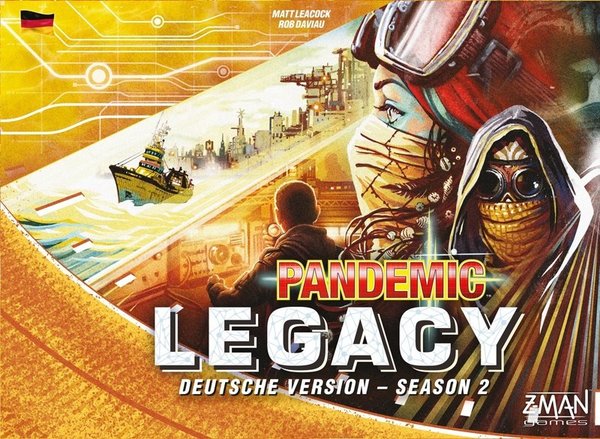Pandemic Legacy - Season 2 gelb