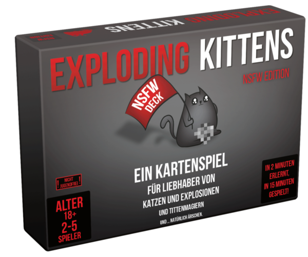 Exploding Kittens - NSFW Edition (Deutsche Ausgabe)