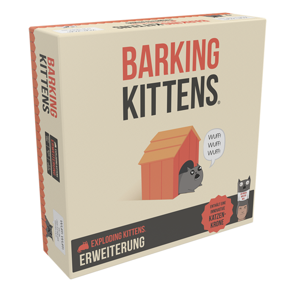 Exploding Kittens - Barking Kittens Erweiterung