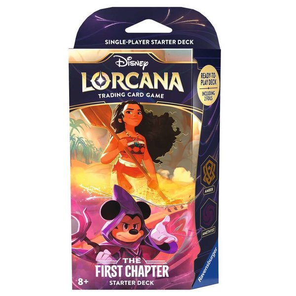 Disney Lorcana: The First Chapter – Starter Deck Amber and Amethyst