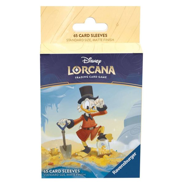 Disney Lorcana: Die Tintenlande - Kartenhüllen Dagobert Duck